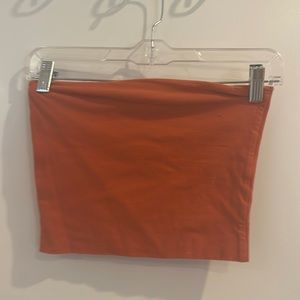 ORANGE TUBE TOP